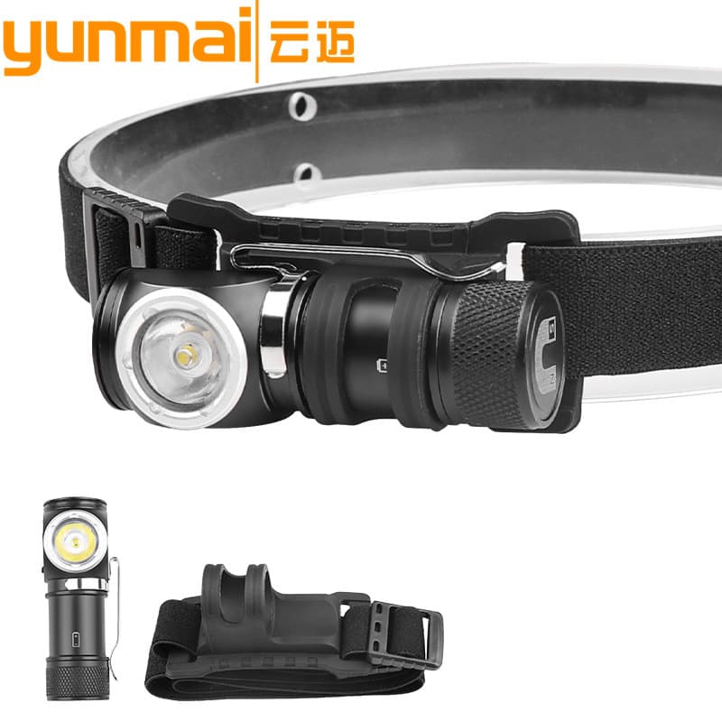 New P8 LED Small Flashlight with TYPE-C Charging, Portable High-Intensity Multifunctional Light with Magnet and Pen Clip, Lightweight Headlamp
