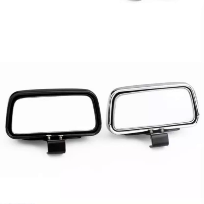 Car Wide-View Rearview Assist Mirror, Reversing Mirror, Driving Instructor Car Auxiliary Mirror, Blind Spot Wide-Angle Reflective Elliptical Mirror, Upper Mirror