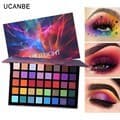 ucanbe 40-Color Spotlight Eyeshadow Palette Shimmer Matte Colorful Eyeshadow Palette European and American Makeup Cross-Border Cosmetics