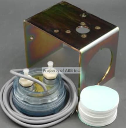Original ABB continuous gas analysis condensation monitoring 8018440 membrane filter 23158-5-8018440