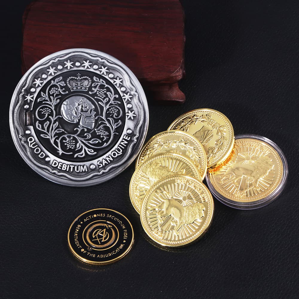 John Wick Movie Collectible Coin Keanu Reeves Prop Replica from John Wick 4