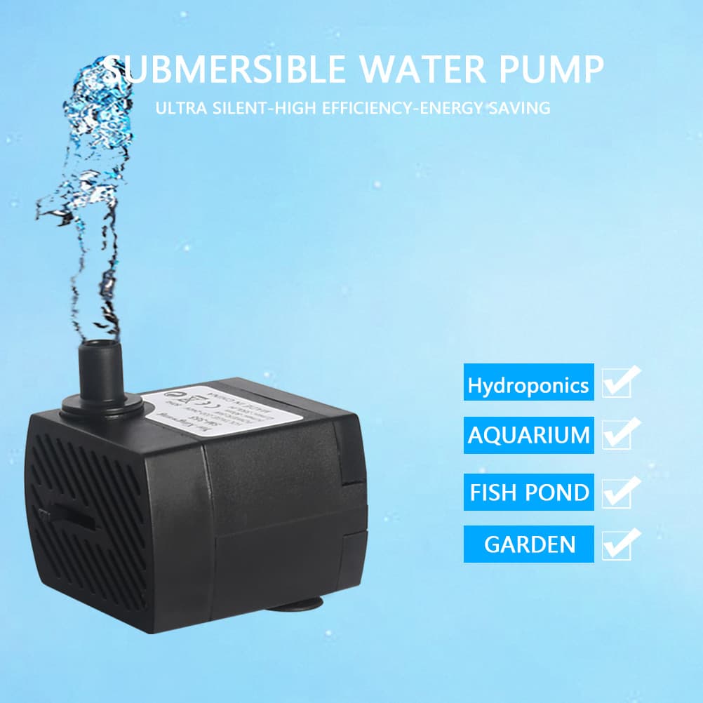 Yue XingWang water pump SM-028/4W submersible pump small submersible pump fish tank fountain submersible pump