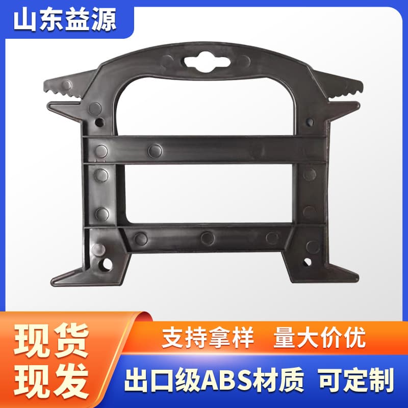 Shandong manufacturer wholesales PP tiger head cable winder, 19*15 ABS double-tooth tiger head cable winder, export-grade cable storage rack.