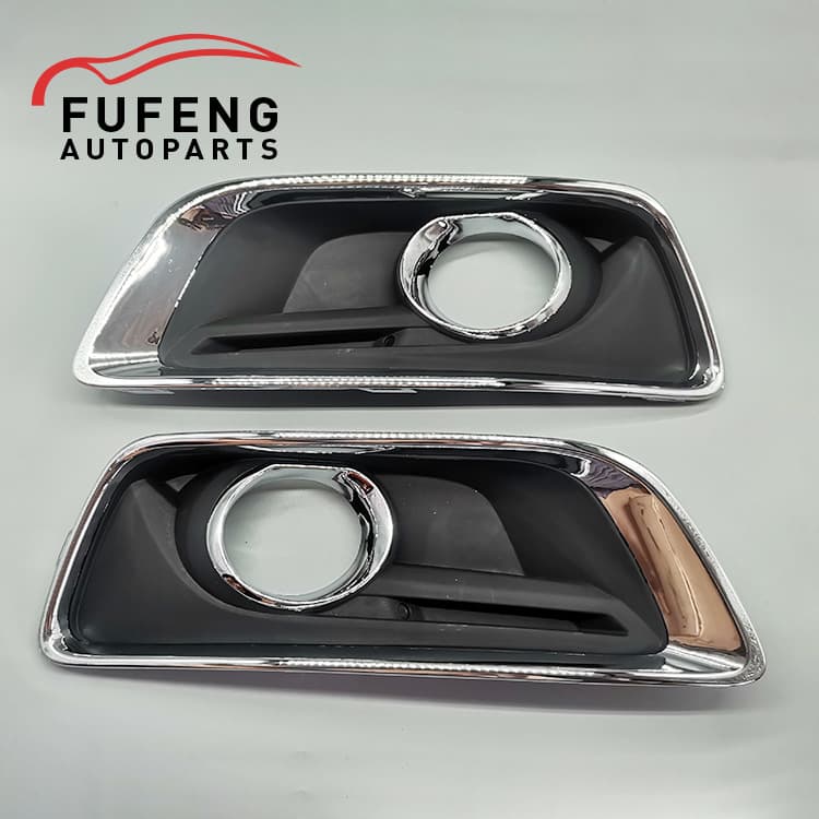 Compatible with 2013-2015 Chevrolet Malibu Fog Light Bezel Chrome 20768846 20768823