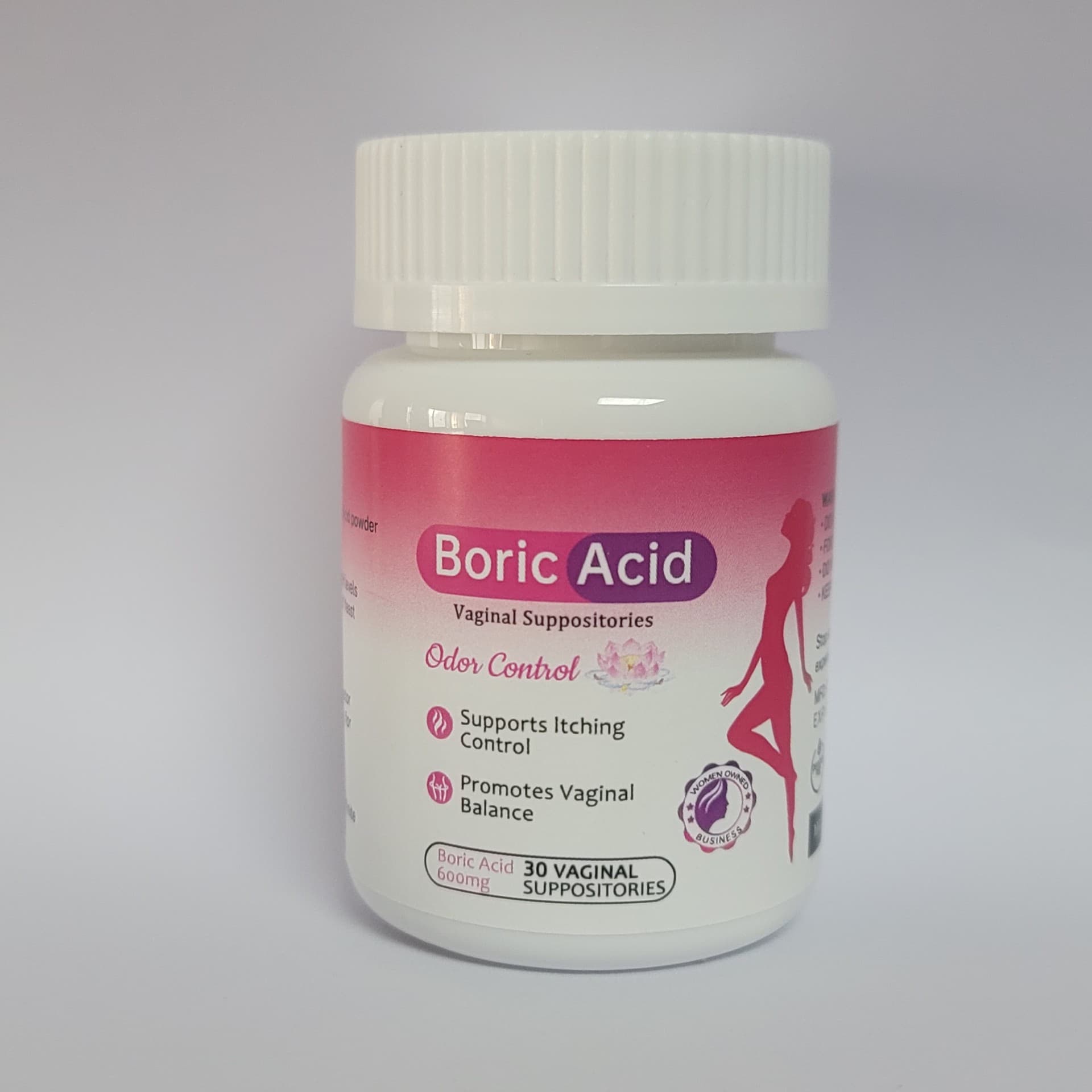 Boric Acid Capsule Yoni Pops Vaginal Suppositories