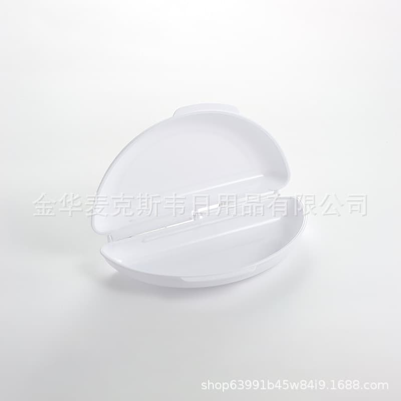Cross-border microwave egg frying box, plastic poached egg sunny-side-up breakfast tool, quick non-stick egg frying pan