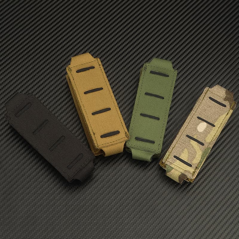 Military Fan Tactical Magazine Pouch 9mm Scorpion-Style Single Quick-Draw Holster Outdoor Field Laser Accessory Pouch Magazine Pouch