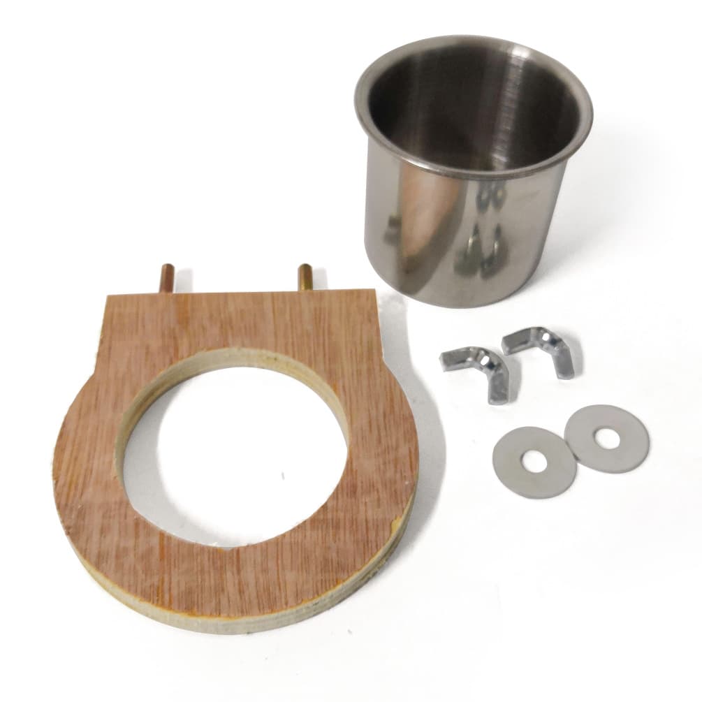 Parrot Stainless Steel Food Bowl Water Bowl Feeder Cup Bird Supplies Factory Wholesale