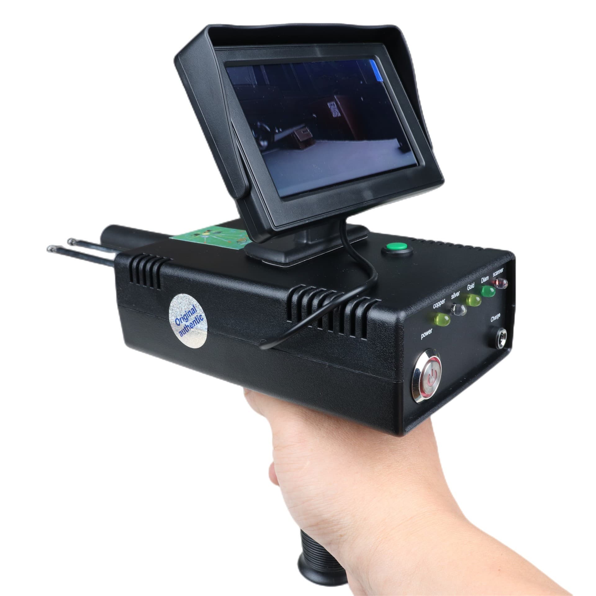 New 3D Black Hawk Metal Detector for Archaeological Treasure Hunting, Visual Metal Detector for Gold Prospecting, Perspective Archaeological Treasure Finder