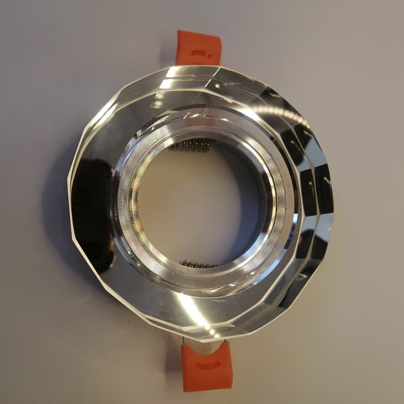 Cross-border Embedded LED Crystal Ceiling Light, Corridor Wall Lamp, Ceiling Light, Lamp Cup, Glass Aluminum Kit Panel