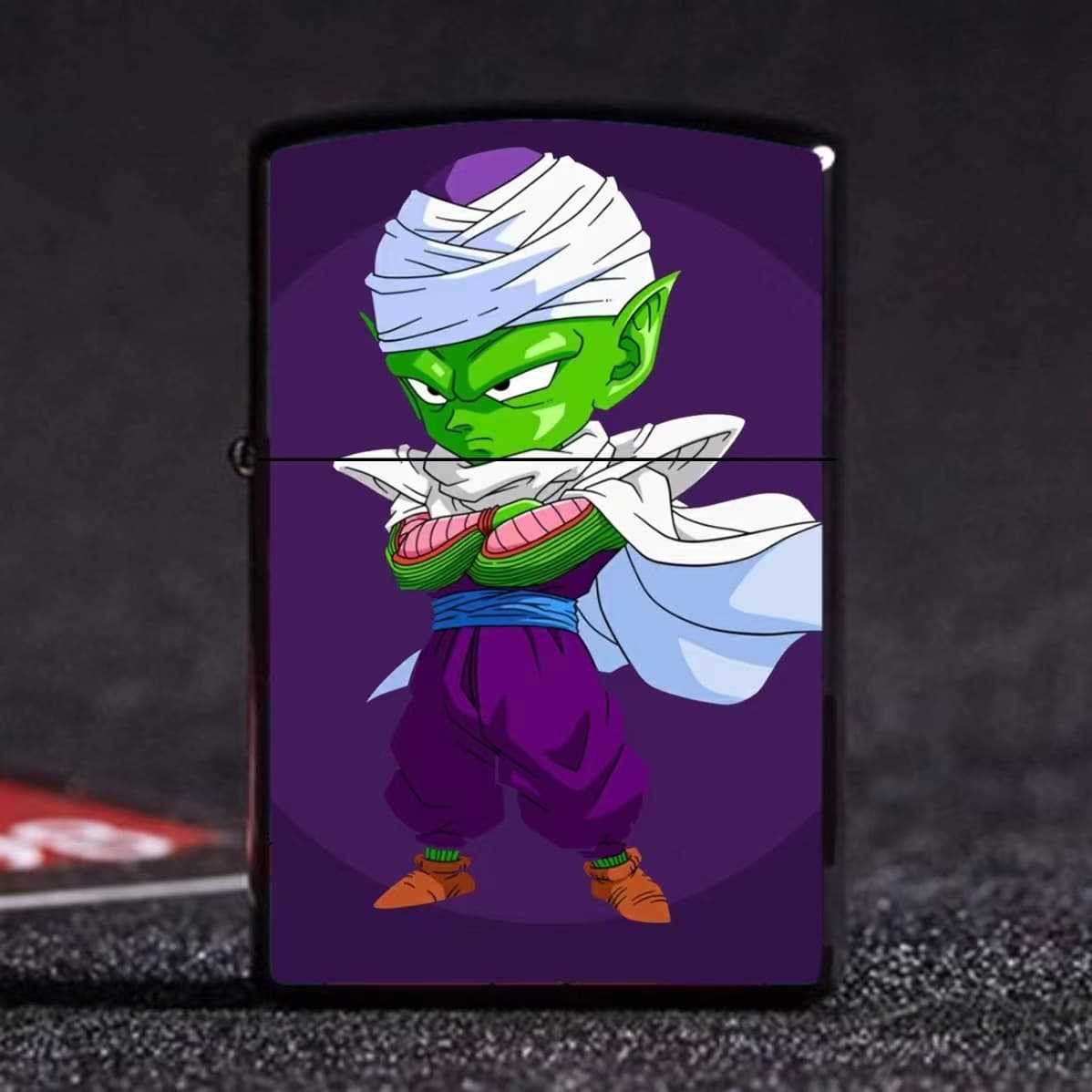 Metal shell kerosene lighter classic creative shape supports dropshipping windproof Dragon Ball kerosene lighter no