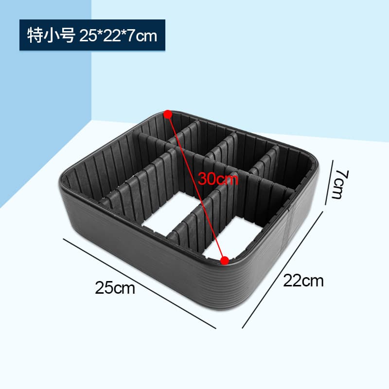 Cosmetic bag inner frame partition honeycomb frame PVC honeycomb board EVA partition board luggage storage inner support baffle partition