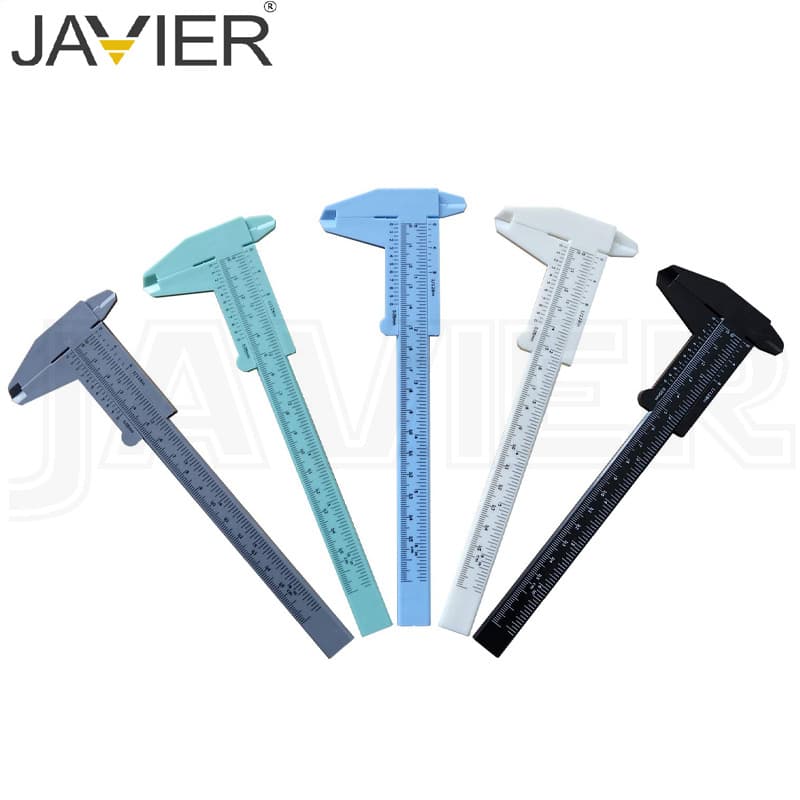 JAVIER 0-150MM Plastic Caliper Vernier Caliper Home Measurement Caliper with Metal Depth Rod