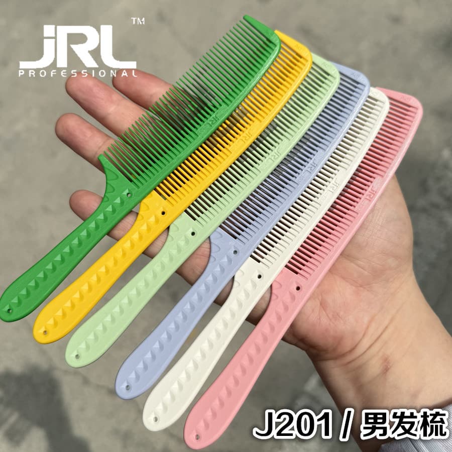 New JRL Men's Hair Cutting Comb, Salon-Use Apple Comb, Macaron New Colorway, JRL Comb for Men