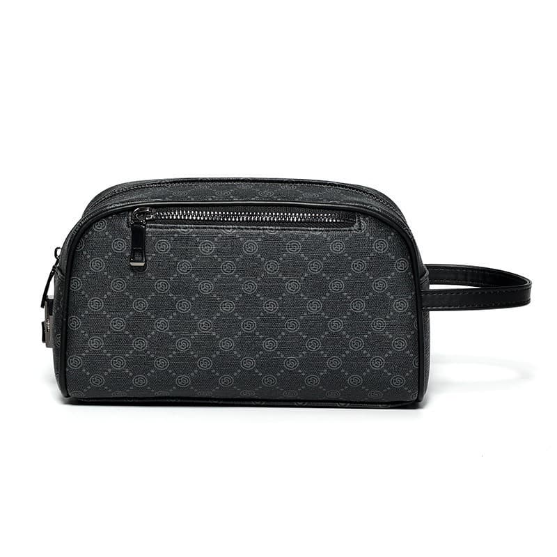 New Men's Crossbody Handbag with Combination Lock, Large Capacity Business Casual Soft Leather Tote, Wholesale