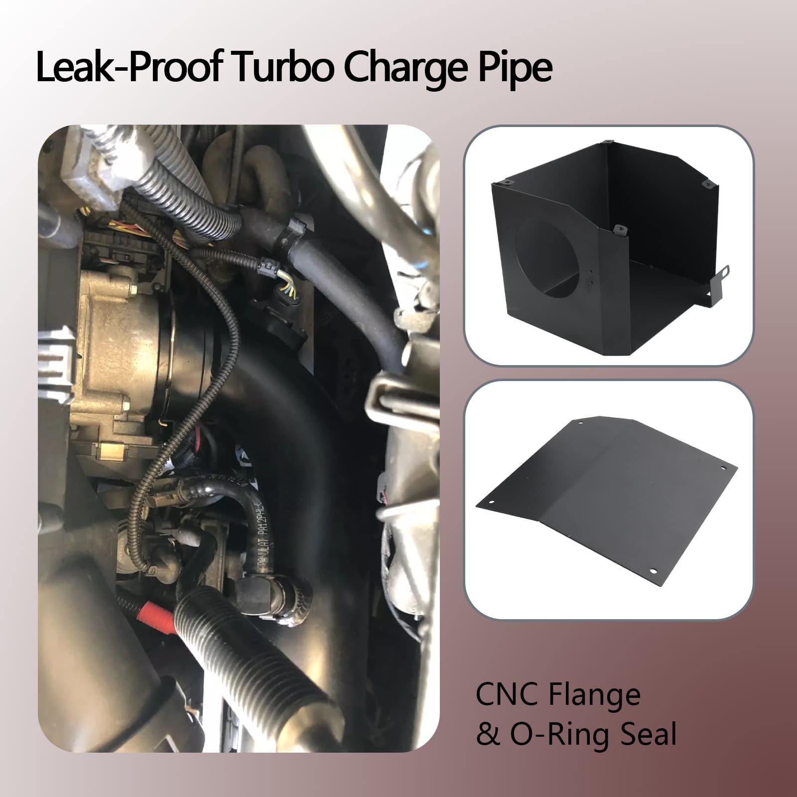 Compatible with BMW N55 Engine 5/6/7 Series / X5/X6 Modified Turbo Intake Pipe