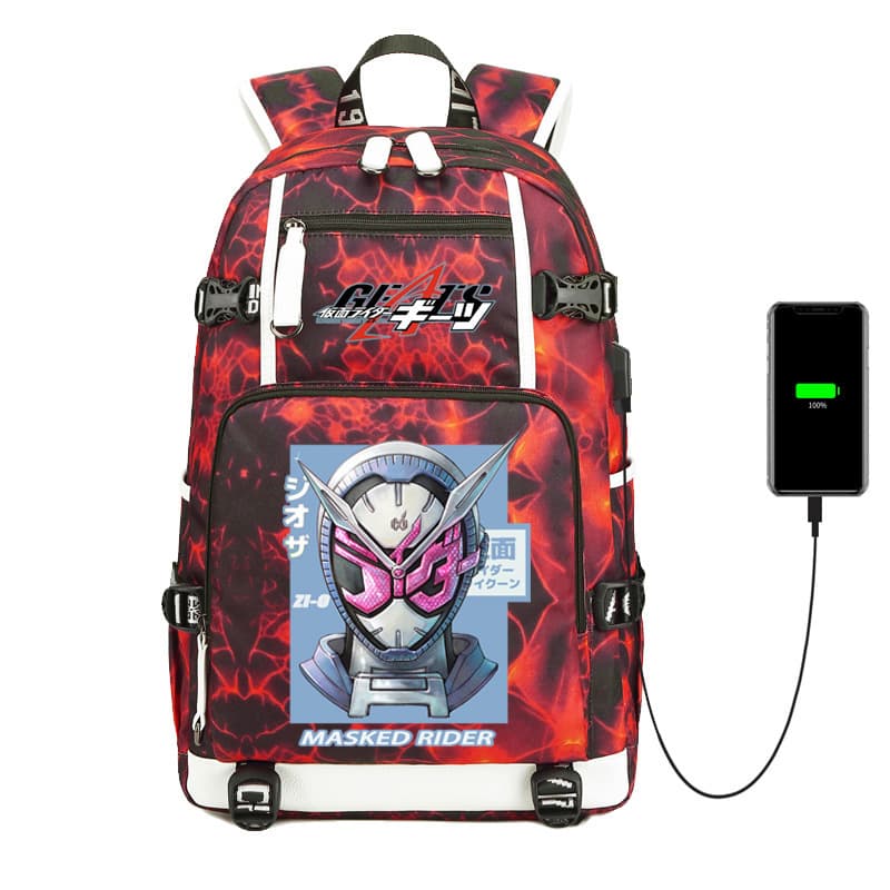 Kamen Rider Junior High School High School Schoolbag Large Capacity Junior High School Boys Campus Light Trendy Travel
