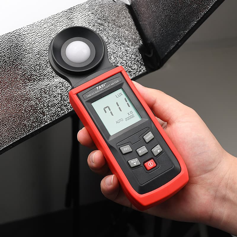 Teens TA8123 Digital Illuminance Meter, High-Precision Illuminance Meter, Photometer, Luminance Meter