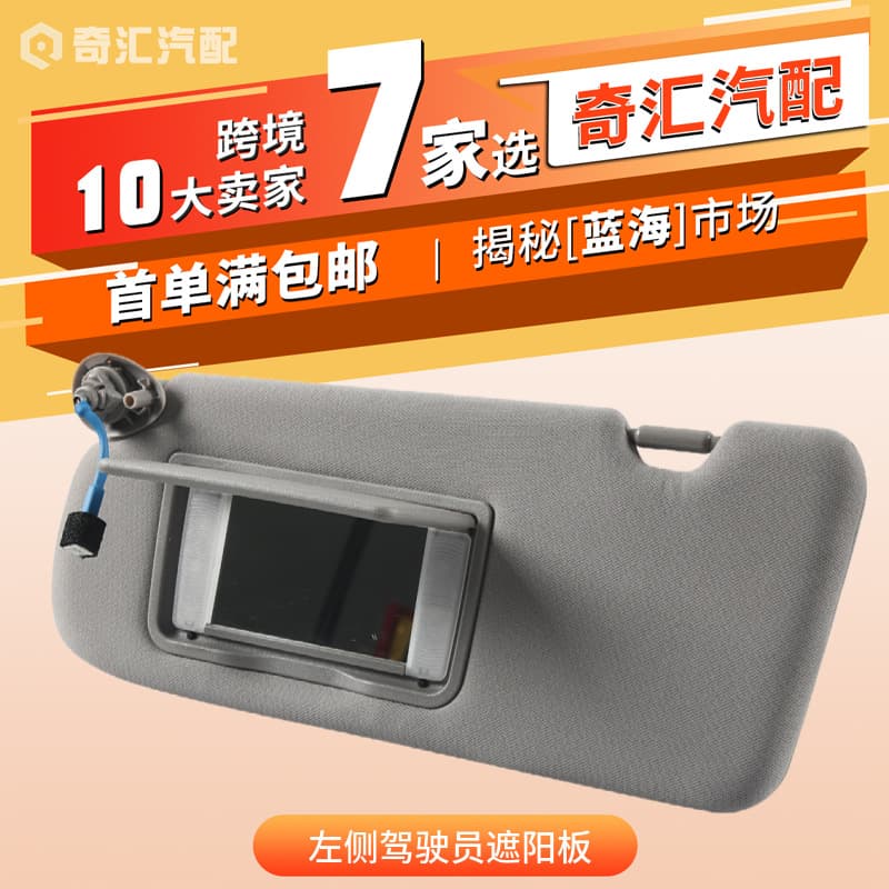 Car Sun Shade 83280-TLY-H11ZB Sun Visor Sunshade Compatible with Honda CRV Car Sun Protection Front Windshield