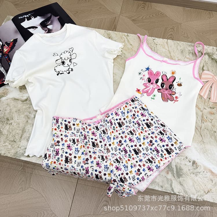 2026 New Easter Limited Edition SK Summer Home Shorts T-Shirt