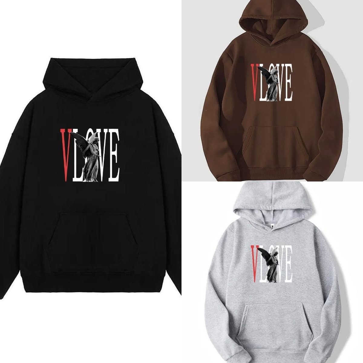 【Cross-border EU Size】Women's Wings Print Hoodie