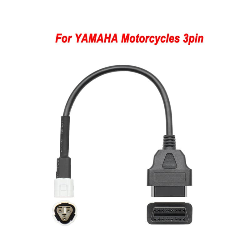 OBD to 3pin for yamaha Motorcycle 3-pin motorcycle adapter cable suitable for Yamaha