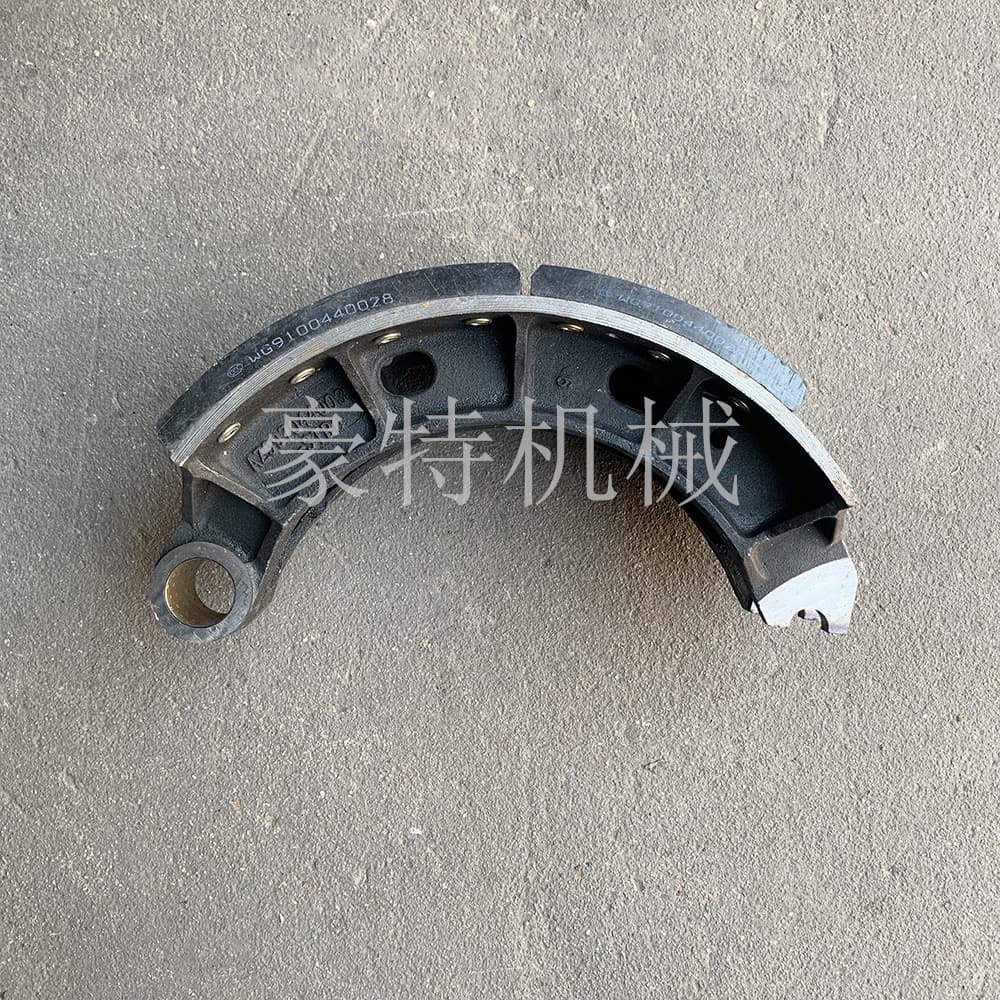 China Sinotruk dump truck brake system WG9000440031 brake shoe assembly