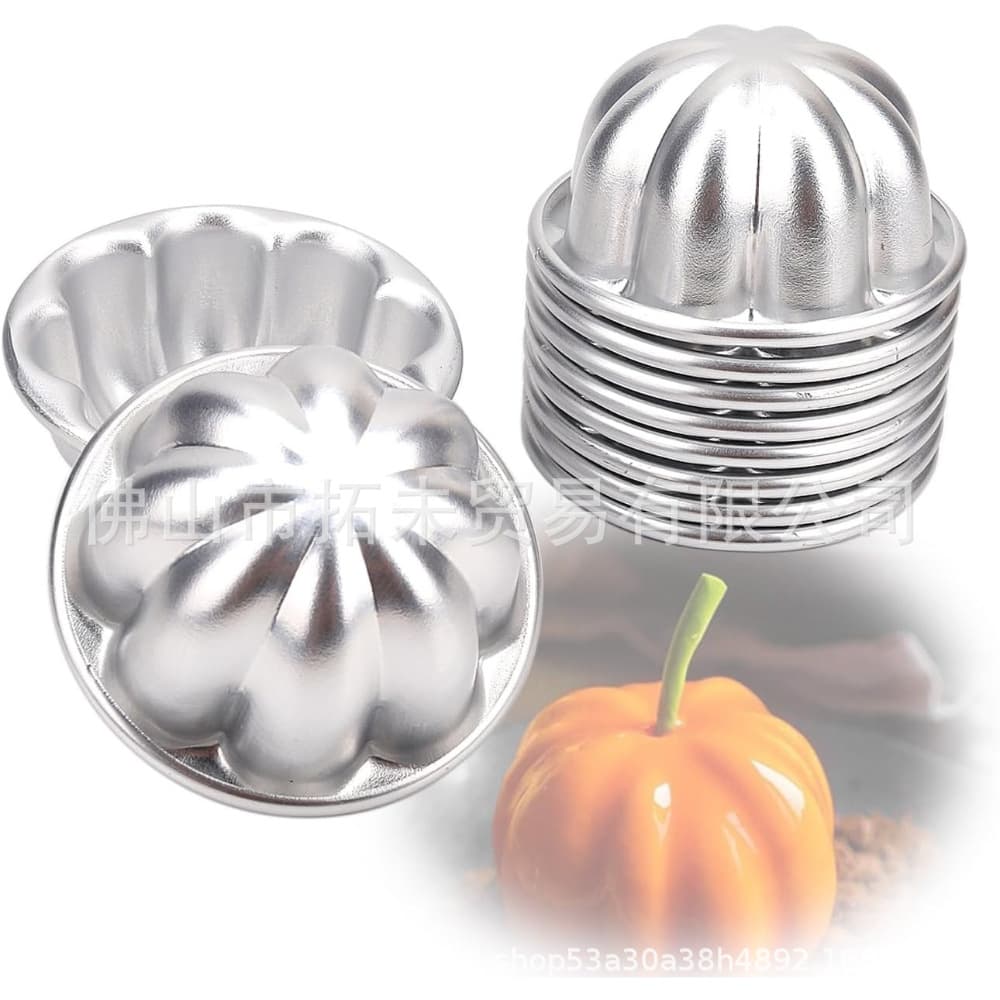 Halloween Pumpkin Cake Mold Fruit Pudding Mold Egg Tart Mold Cupcake Muffin Cup