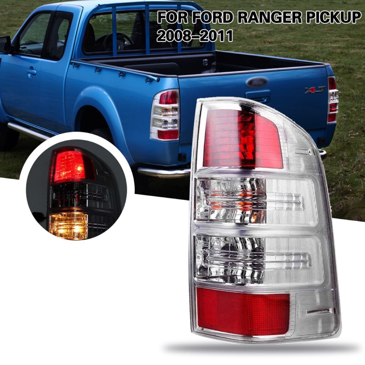 Suitable for Ford 08/09/10/11 Ranger rear taillight left and right reversing light housing brake light cover