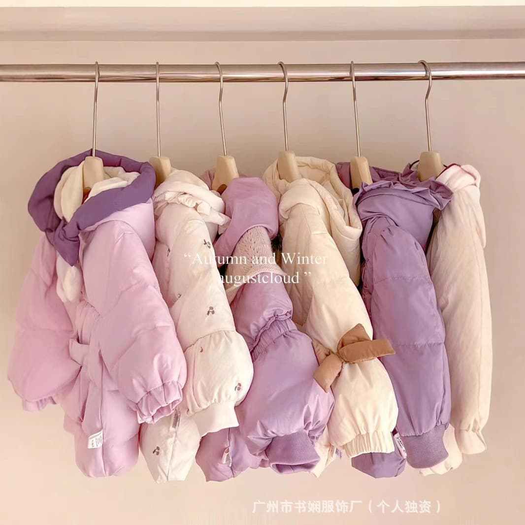 Kids Winter Wholesale Huzhou Zhili Children's Clothing Kids Down Jacket Cotton Coat Outerwear Direct Source