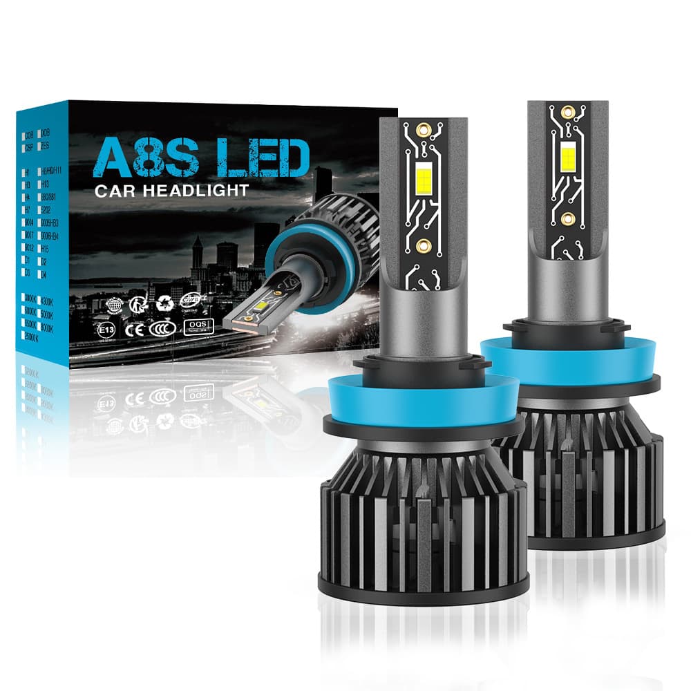Factory Direct Sales New Led Car Headlight 5530Csph4H7H11Led Light Multi-Color Warm Headlight Super Bright