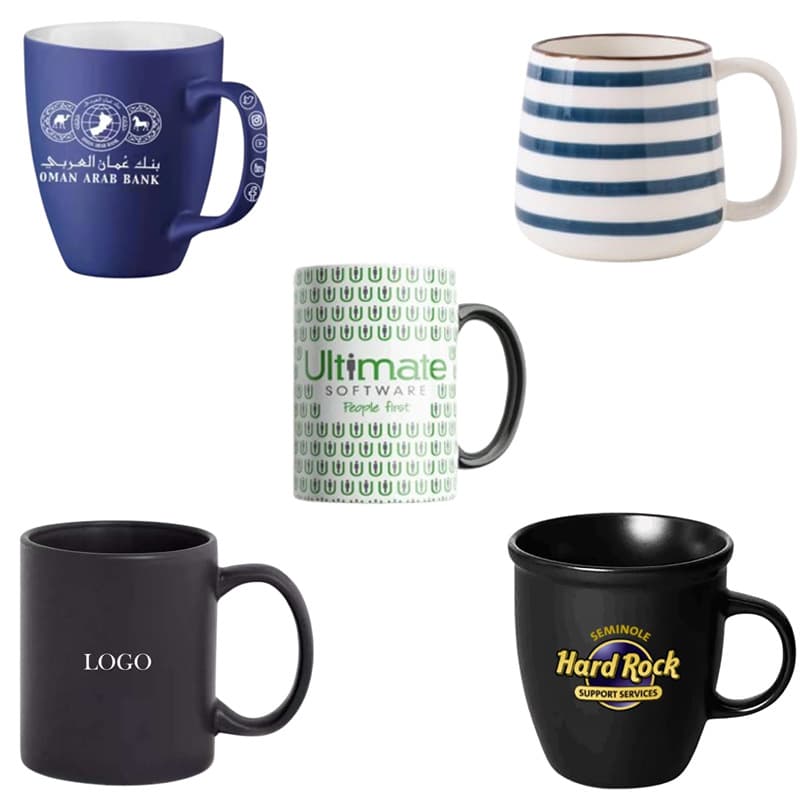 Ceramic Mug Simple Color-Changing Mug Customizable LOGO Advertising Mug Promotional Mug