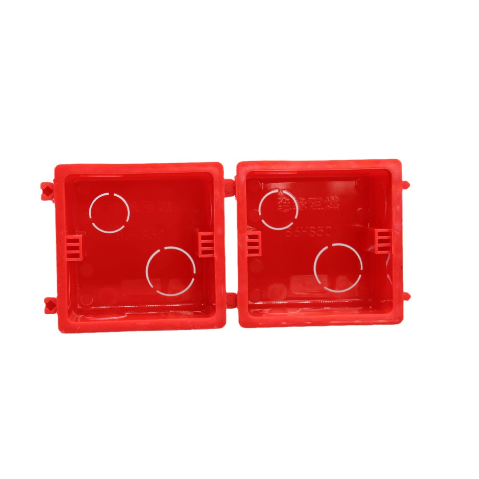 Brand new PVC flame-retardant concealed 86-hole junction box, single box, modular box