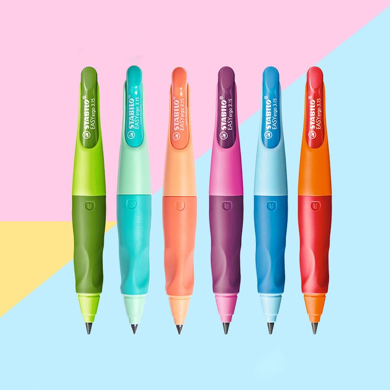 Stabilo Pens Pencil Refills for Children Primary School Students Chunky Pencil Stationery Mechanical Pencil