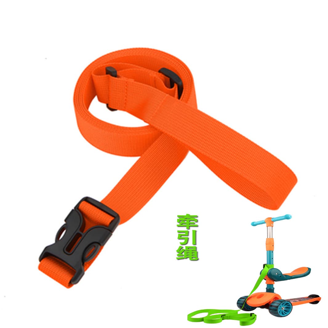 Anti-Lost Strap for Baby Book Backpack, Scooter Pull Rope, Multi-Functional Children's Twist Car Tow Strap