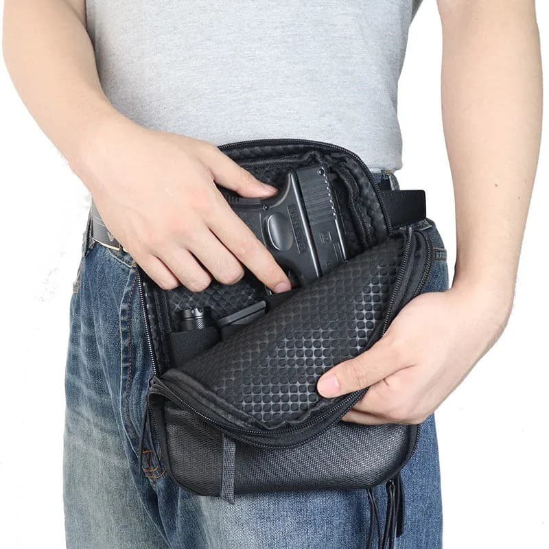 Hidden portable tactical shoulder bag Portable tactical gun bag Outdoor hidden multi-functional storage gun bag