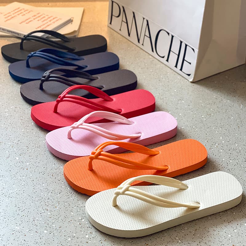 Women's Flip-Flops Wholesale Ins Trendy Fairy-Style Student Home Non-Slip Fashion Beach Thong Sandals for Outdoor Wear with Thick Soles