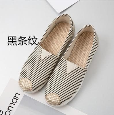 2026 Spring/Autumn New Women's Single Shoes, Old Beijing Cloth Shoes, Mother Shoes, Low-Top Anti-Slip Soft Sole Canvas Shoes, Fisherman Shoes, Drop Shipping