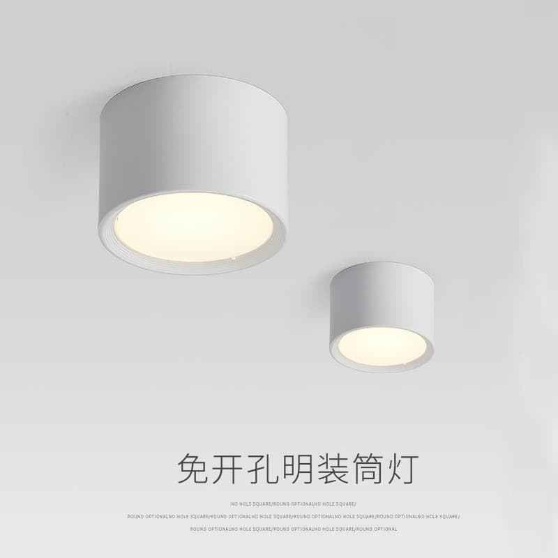 Surface-Mounted Downlight LED Small Ceiling Light Ceiling Lamp Spotlight Entryway Foyer Light Entrance Balcony Corridor Light Hallway Light
