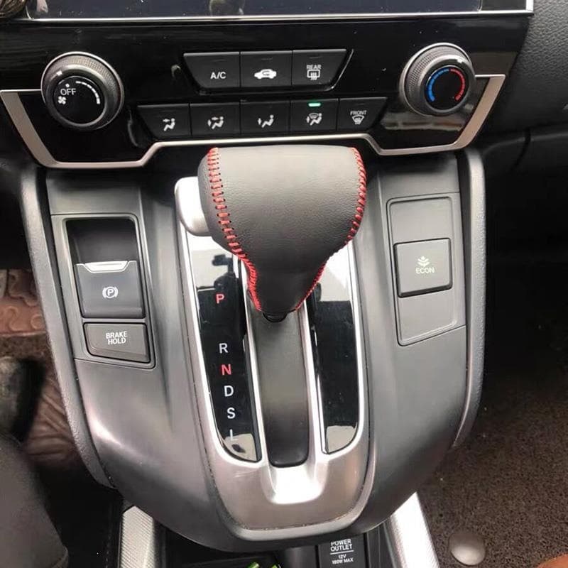 07-21 Honda CRV gear cover genuine leather Haoying XRV Binzhi gear lever cover gear handle cover gear protection cover