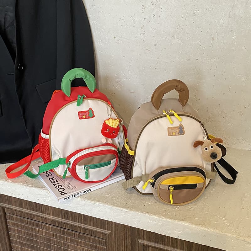 2025 New Korean Style Kids Backpack Kindergarten Travel Lightweight Small School Bag Cute Toddler Boys Girls Backpack