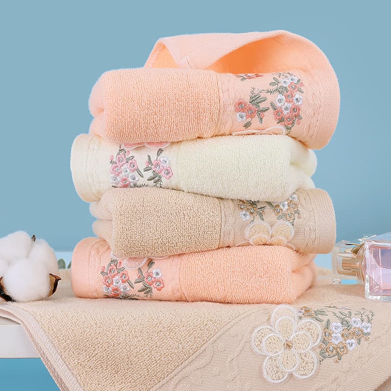 100% Cotton Towel Home Absorbent Bath Pure Cotton Face Towel for Men and Women Adults Employee Gift Supermarket Souvenir