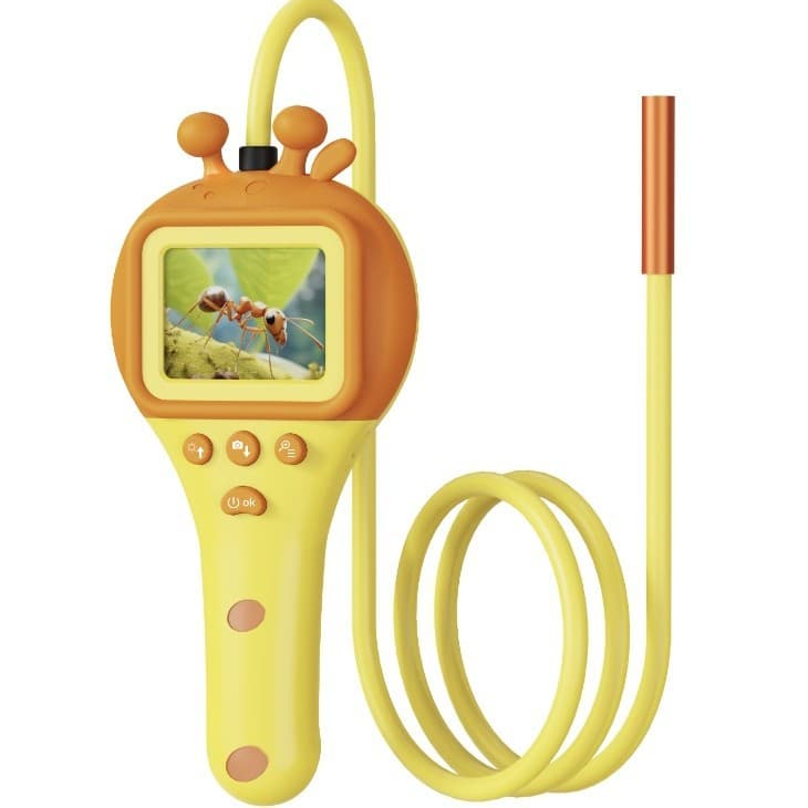 2.4/2.8-inch Children's Exploration Endoscope IPS Screen HD Supports Photo/Video Children's Outdoor Toy Science Education