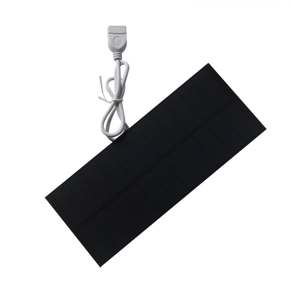 2.5W /6W Solar Panel Charger Solar Mobile Power Bank Charger Compatible with 3.7V
