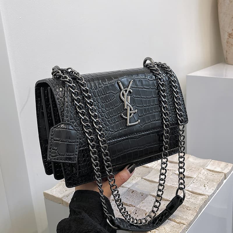 Cross-border Women's Bag 2026 New Style Bag Premium Feel European and American Retro Chain Yangjia Bag Fashionable Shoulder Crossbody Bag