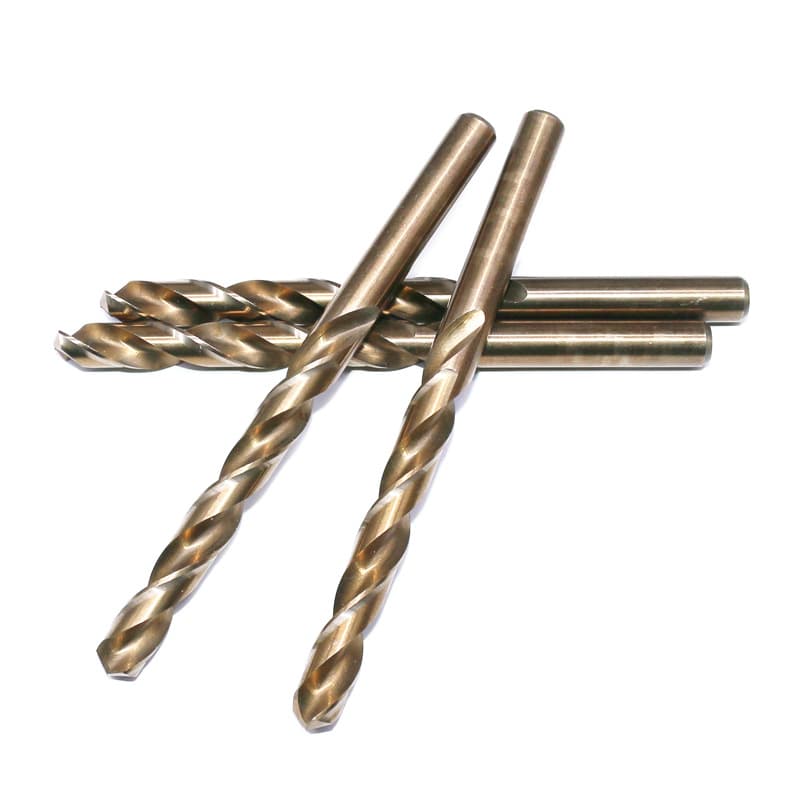 HSS-Co-Straight Shank High-Speed Steel Twist Drill Bit Cobalt Stainless Steel Mold Steel Copper Aluminum Wood Metal Reaming Drill Bit