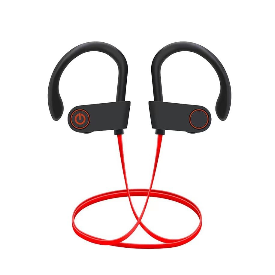 U8 Bluetooth Headset Ear-Mounted Stereo Running Sports Noise Reduction 5.0 Wireless Headset Cross-Border Export English