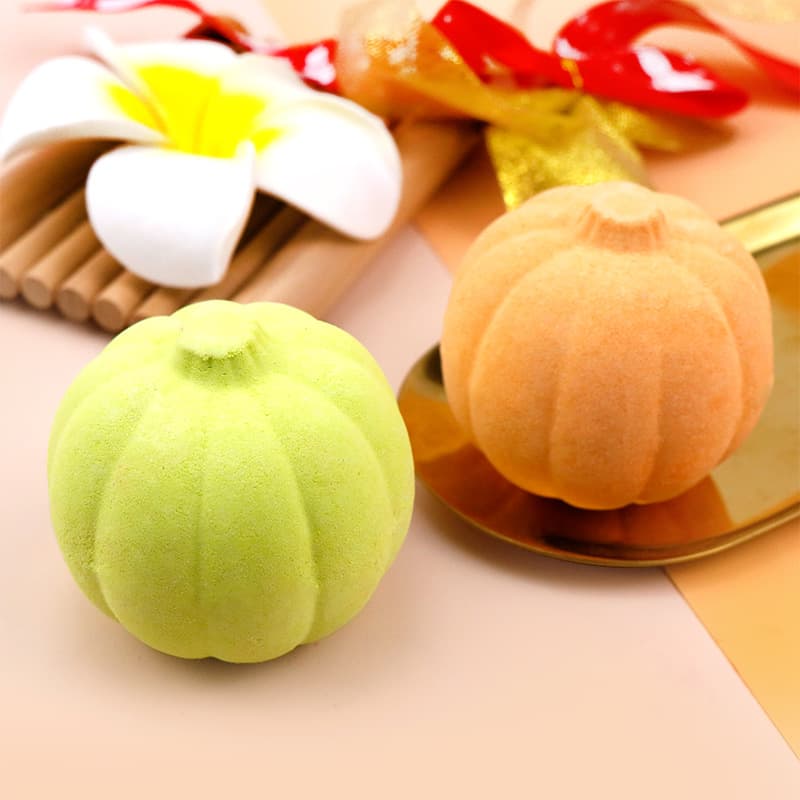 Cross-border Halloween Bath Bomb Pumpkin Bath Salt Ball Bath Toy for Bathtub
