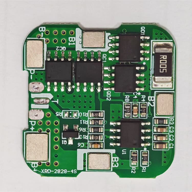 4S Lithium Battery Protection Board 14.8V 14500 Battery Protection Board 4S2828 for Cylindrical 14500