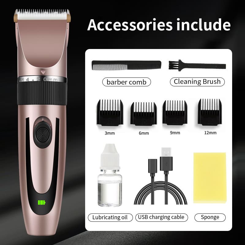 Cross-border Adult Razors Children's Hair Clippers Rechargeable